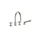 DORNBRACHT-Wannen-Vierlochbatterie-fuer-Wannenrand-bzw-Fliesenrandmontage-TARA-27512892-Platin-gebuerstet-27512892-06 gallery number 1